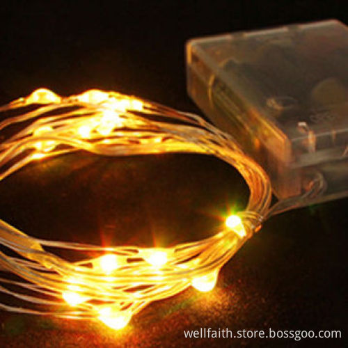 LED Battery Operated String Light with Solar Lighting, 3, 4.5V Voltage